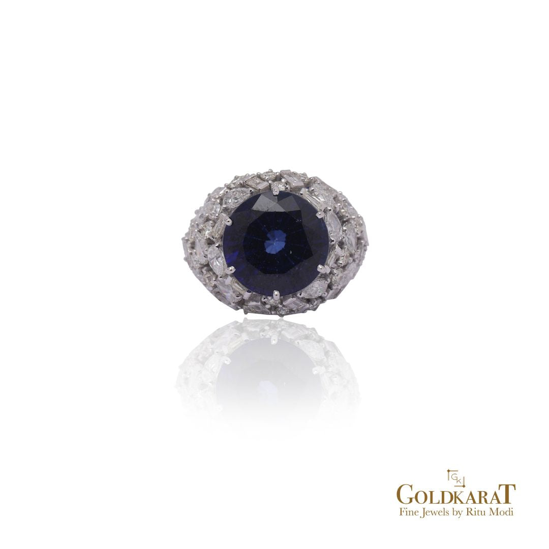 Midnight Diamond Ring - GOLDKARAT