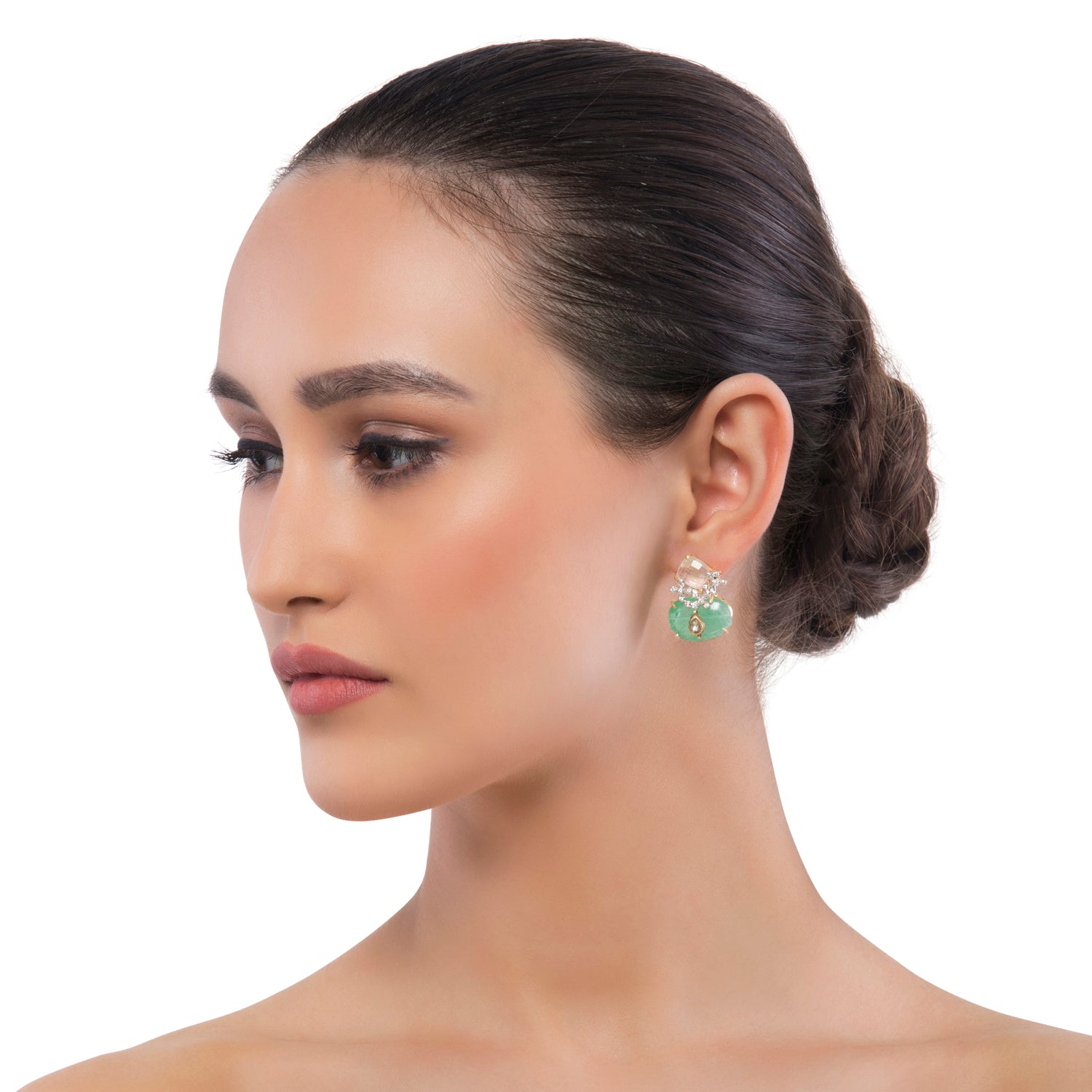 The Valentine Rose Earrings - GOLDKARAT